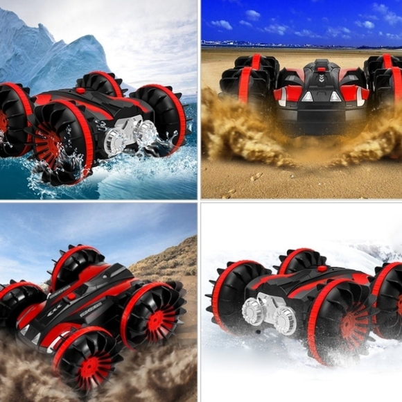 AMPHIBIOUS RADIO CONTROL 4WD 8+ - Picture 1 of 10